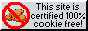 This website is cookie free